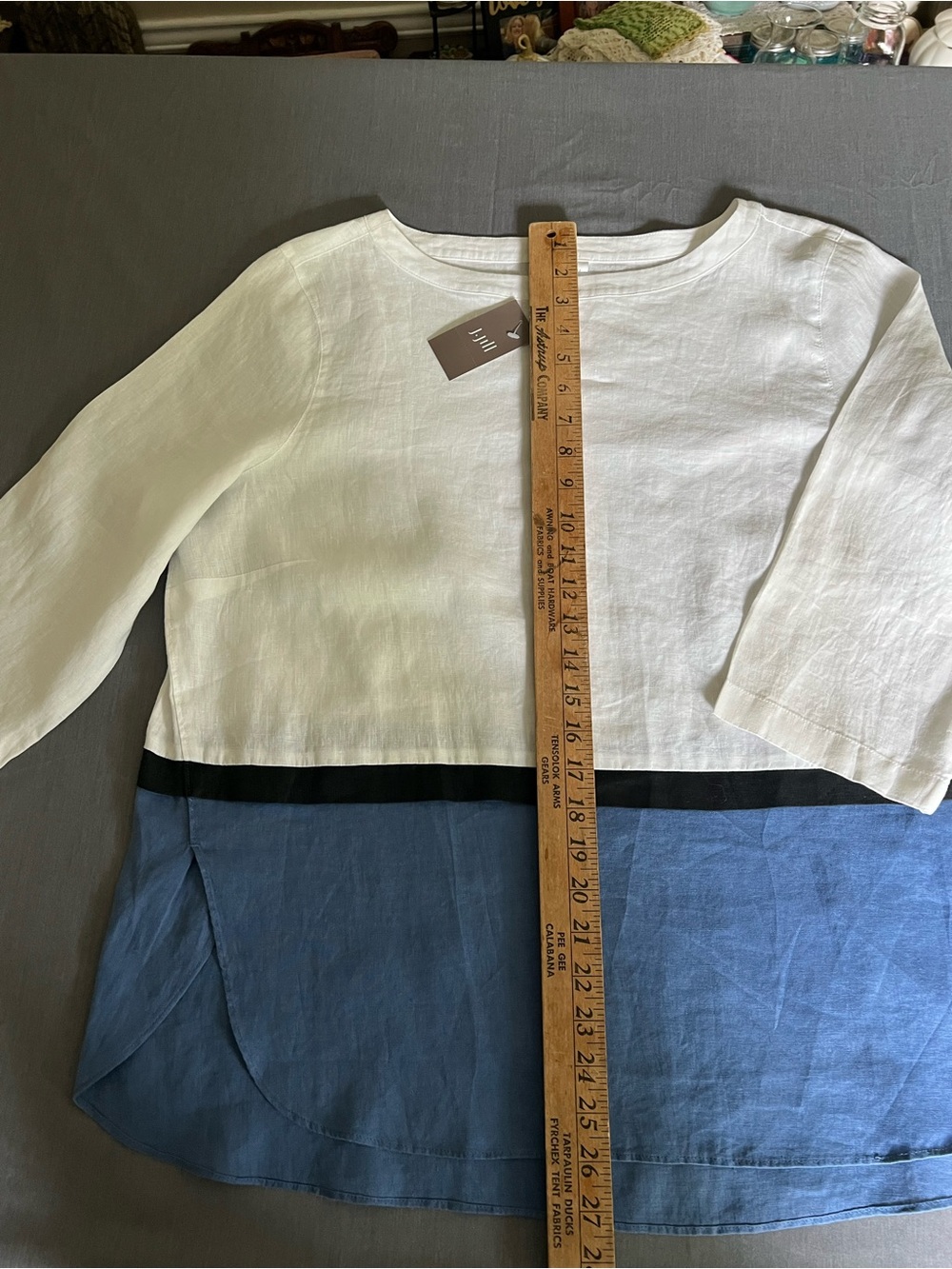 J. Jill Ivory/Linen Women’s Top